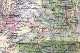 Cartina salita al Rifugio Pialleral in Grignone da Pasturo